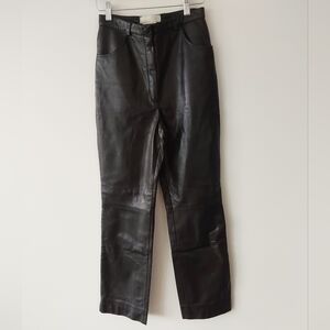 Escada Leather Pants (xxs)